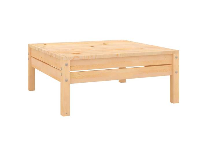 vidaXL Outdoor-Hocker Massivholz Kiefer