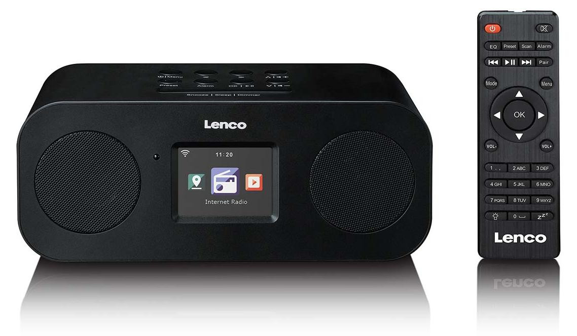 Lenco DIR-121BK, zwart