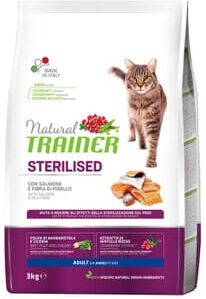 Trainer Natural Gato Adulto Esterilizado Salmão 3 Kg