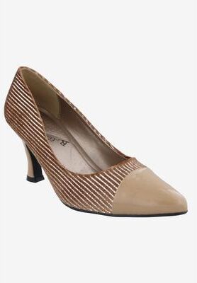 Women's Zesty Cord Pump by Bellini in Tan Corduroy (Size 7 M)
