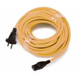 Numatic 911506 Staubsaugerkabel 2-adrig 12,5 m gelb NuCable, HD Plug, 12,5 m x 0,75 mm