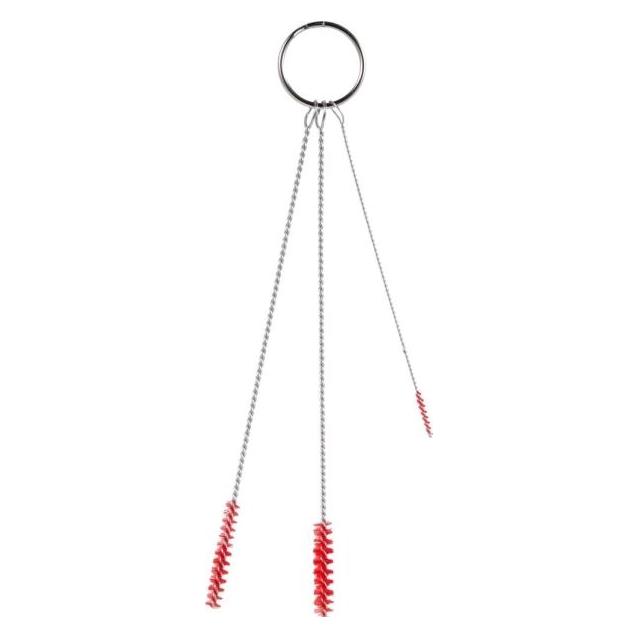 Vikan Pipe cleaning set,, 15cm, red, PE/stainless steel, soft (53624)
