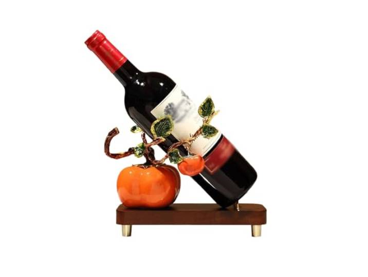 CJHFR472SG Weinhalter Weinregal in Persimmon-Form Dekoration