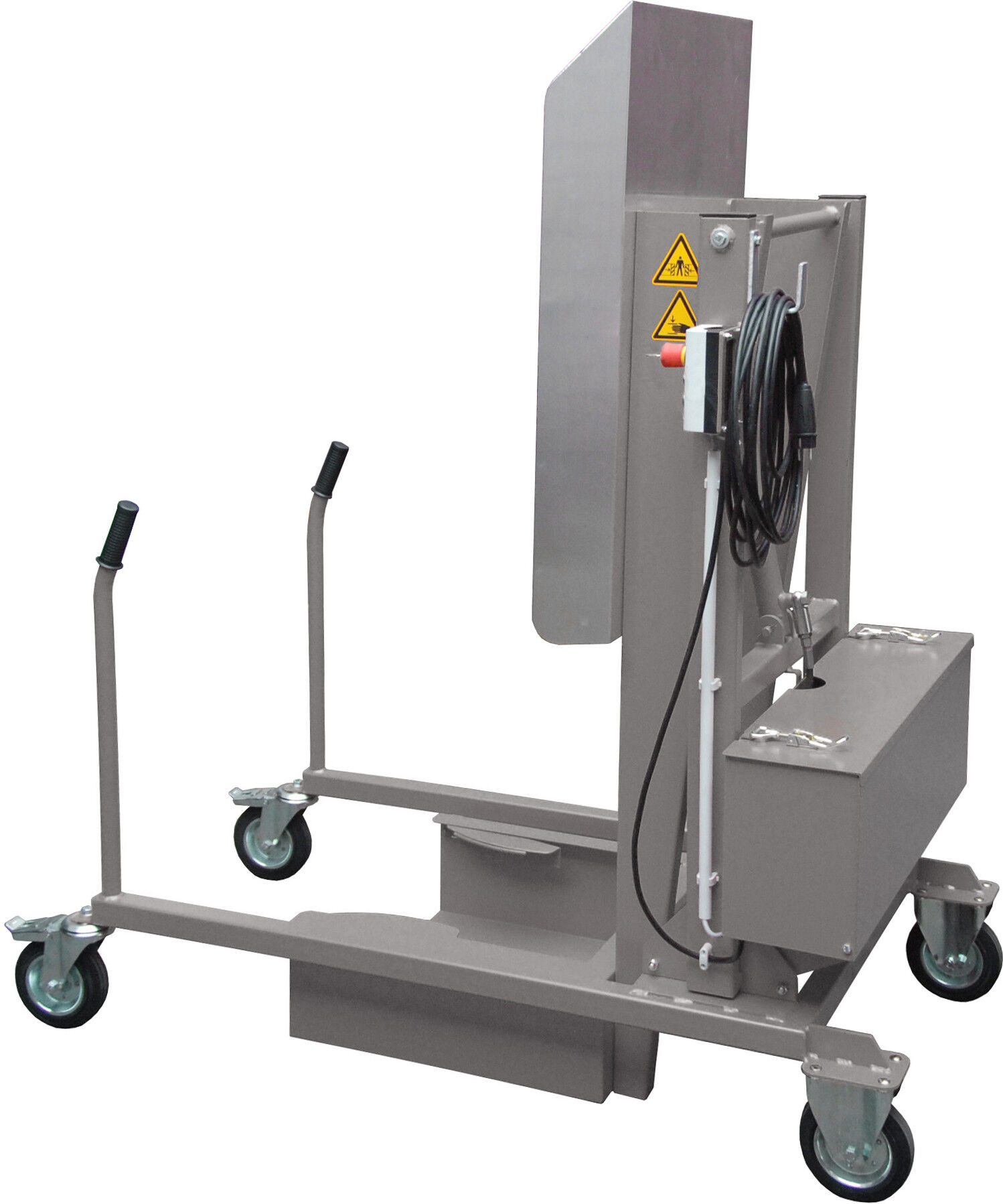 Bauer Südlohn Mülltonnen-Kippstation MKS-230V, lackiert, Mausgrau (4476-10-0000-7005)