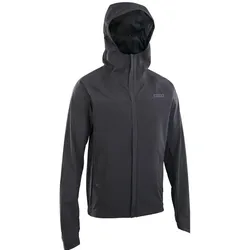 ION, Unisex, Velojacke, Bike Jacket Shelter 3L Hybrid unisex - black, Schwarz