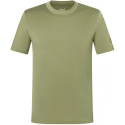 Super Natural, Herren, Funktionsshirt, Casual Rib Bio Jersey Tee (L), Grün, L