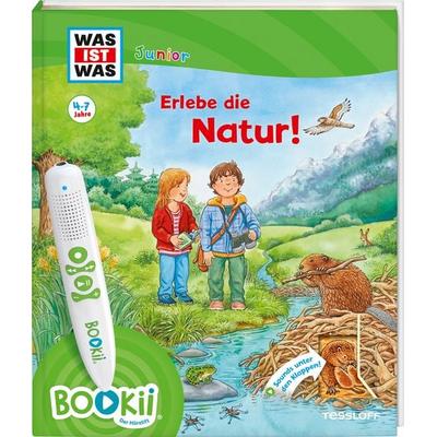 BOOKii® WAS IST WAS Junior Erlebe die Natur!, Gebundene Ausgabe von Claudia Kaiser,Martin Lickleder,Christina Braun, Tessloff Verlag Ragnar Tessloff