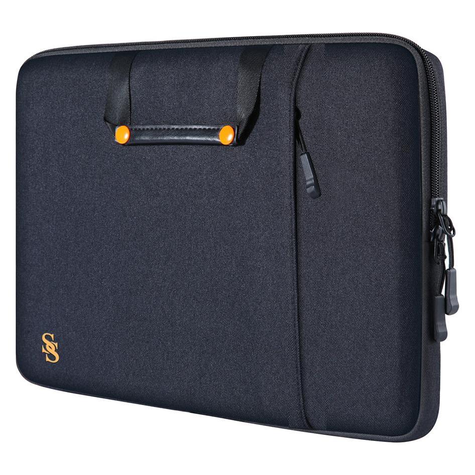 Uniq Seine Scene Laptop bag Seine Scene Nantes sleeve 14" - black (14", Apple) (SSNA14BK)