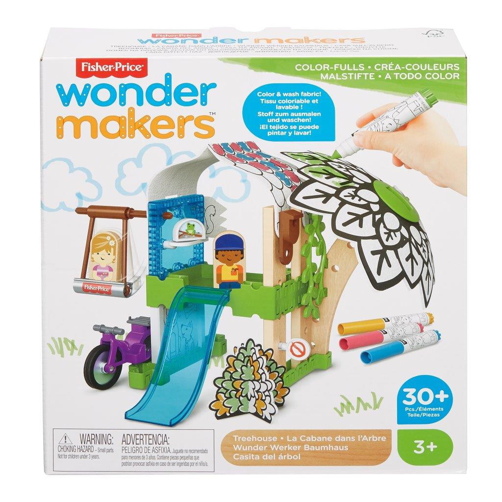Fisher-Price Wonder Makers kleurrijk boomhuis GLY25