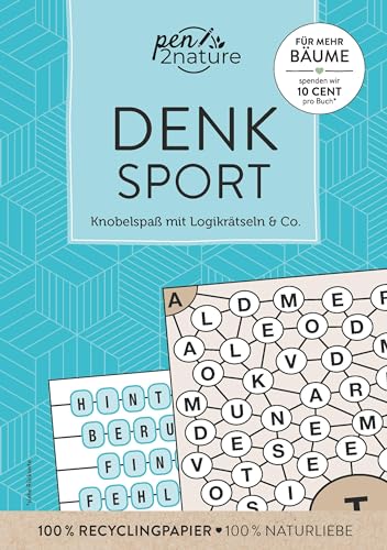 Denksport: Knobelspaß mit Logikrätseln & Co. (pen2nature Rätsel) - Preis vom 18.10.2026 15:28:09 h