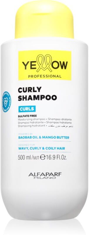 Yellow Professional Curls Curly Shampoo shampoing pour cheveux bouclés et frisés 500 ml