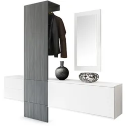 GARDEROBE Carlton Paneel in Avola-Anthrazit