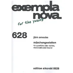 Märchengestalten für Flöte (Violine), Violoncello und Klavier Stimmen, Fachbücher