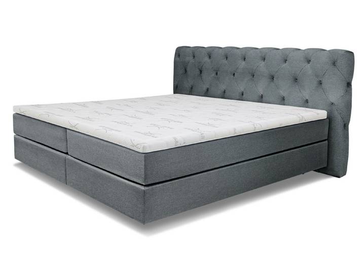 SANSIBAR LIVING Boxspringbett Boxspringbett SANSIBAR Langeoog Box-Spring-Bett Doppelbett