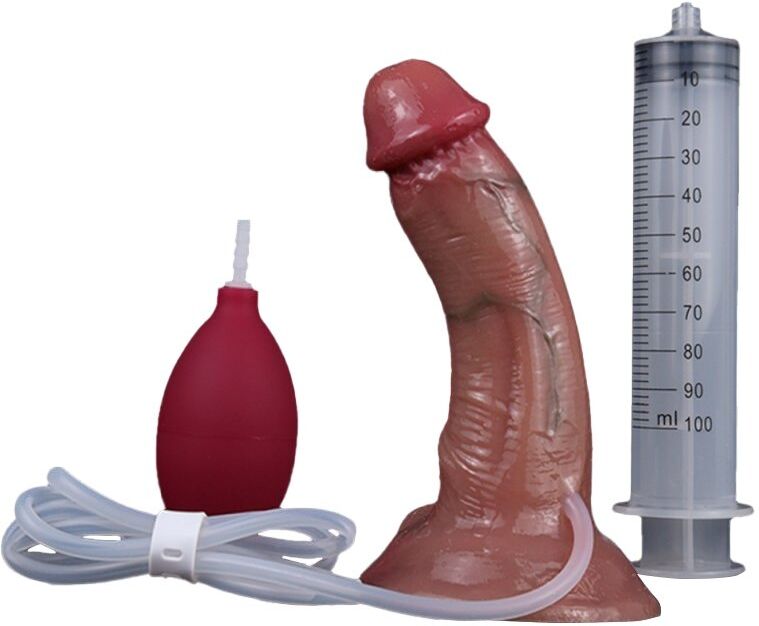 RealCockz Gode Éjaculateur Skinnier 12 x 3.5cm Marron