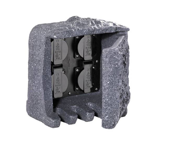 Landelijke stopcontact Garden Socket Trio - 9962-11