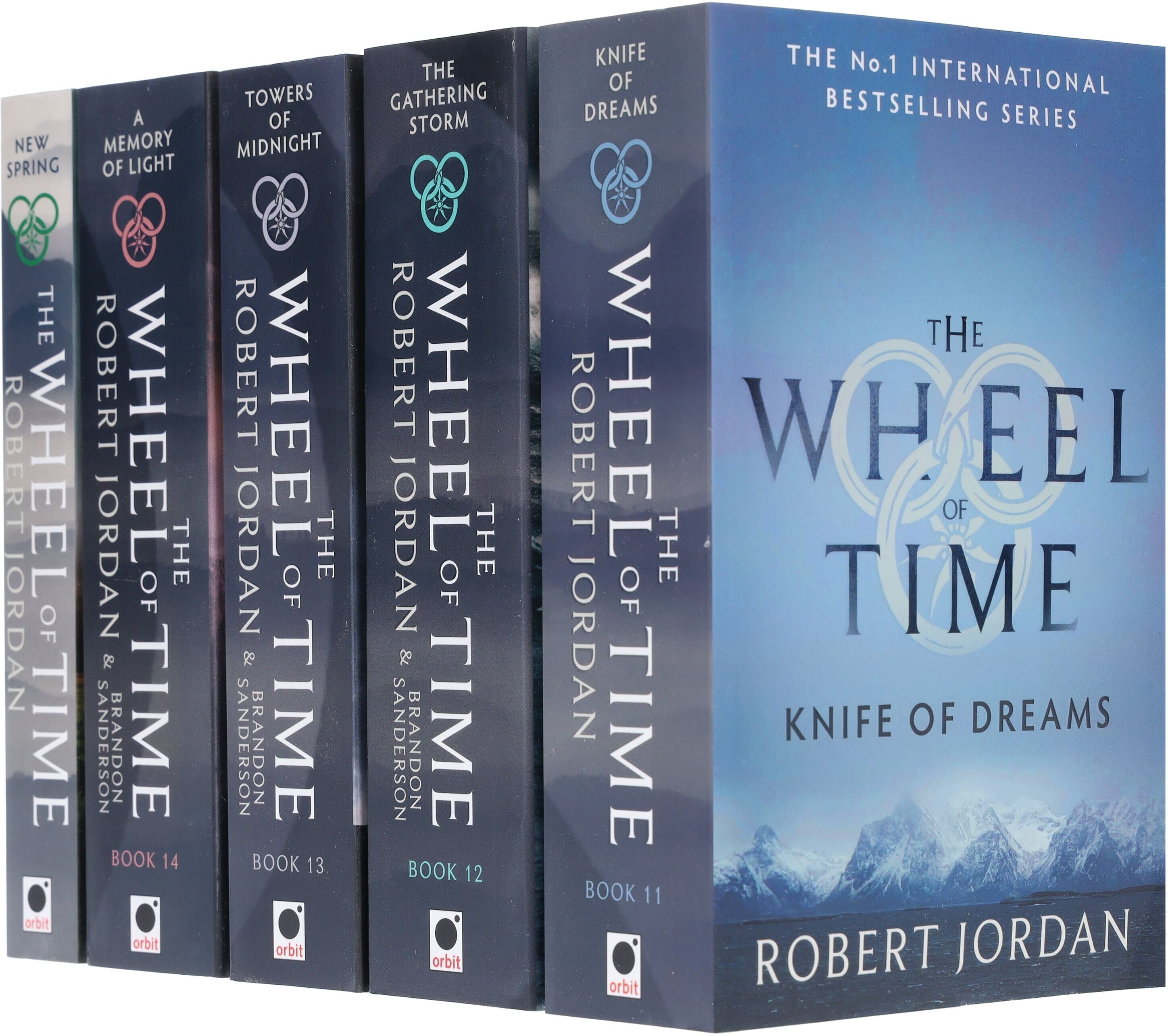 The Wheel of Time by Robert Jordan: Books 11-14 & New Spring Collection Set - Fiction - Paperback Hachette