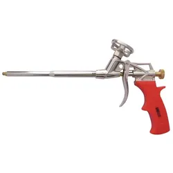 Irion, Kartuschenpistole + Fettpresse, 1K-Montagepistole Lite Metall f.1K-PU-Pistolenschäume (Montageschaumpistole)
