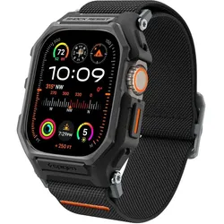 Spigen Lite Fit Pro, Smartwatch Zubehör, Schwarz