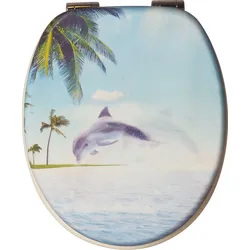 Bad Komfort 3D WC-Sitz Delfin