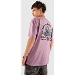 Salty Crew Angler Fish Monst T-Shirt grape Gr. L