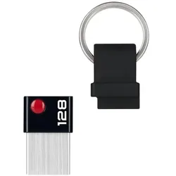 Emtec ECMMD128GT103 USB-Stick 128 GB USB Typ-A 3.0 Schwarz (128 GB, USB-A), USB Stick, Schwarz