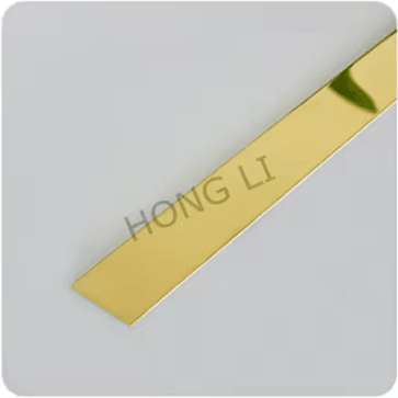 Inspire Curations 5M Gold Mirror Self Adhesive Decorative Wall Trim gold 500cm 1.5cm