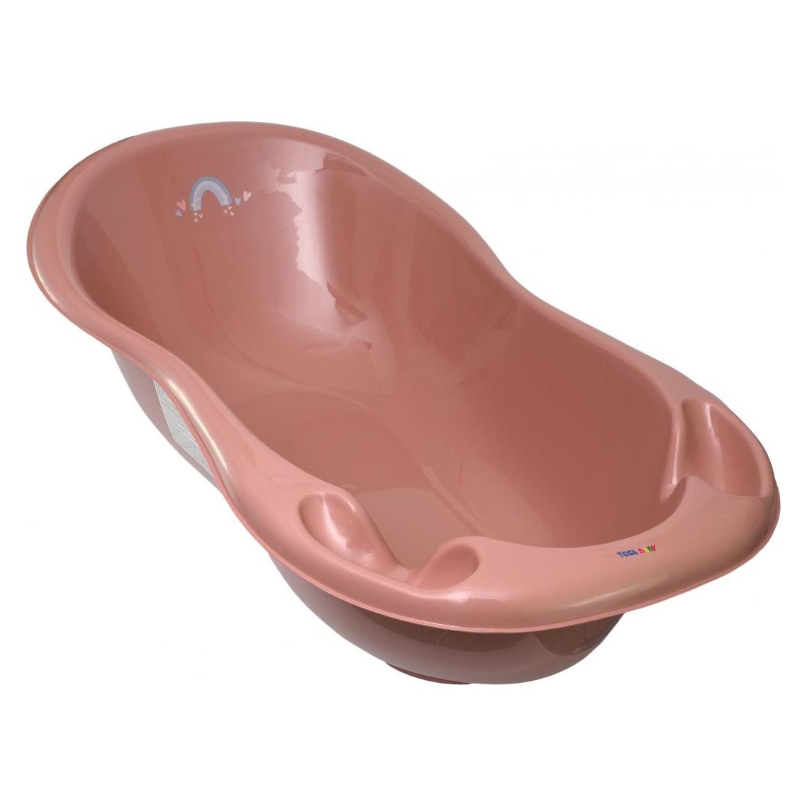Tega Baby bathtub with stopper METEO, 102 cm, Brown, ME-005 (21045147)