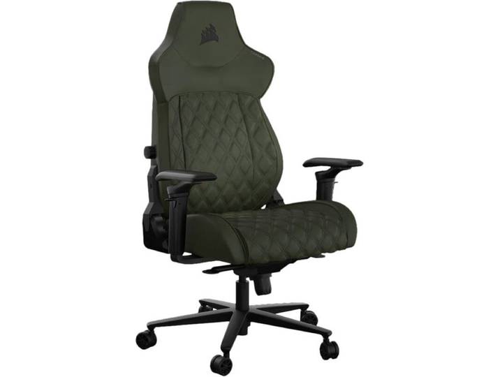 Corsair TC500 LUXE\, fauteuil gaming\, 120 kg\, assise rembourrée\, dossier rembourré\, 180 cm\, noir