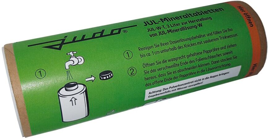 Judo JUL-WT comprimés minéraux 8600018 pour 6 l