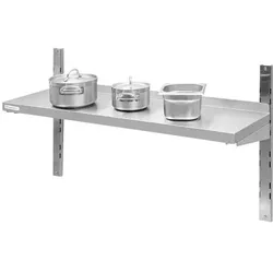 Wandregal aus Edelstahl L1000x300mm - Equipementpro