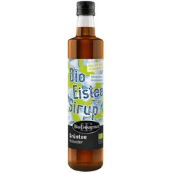 BioGourmet Eistee Sirup Grüntee Holunder bio