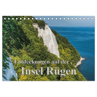 Entdeckungen auf der Insel Rügen (Tischkalender 2027 DIN A5 quer), CALVENDO Monatskalender