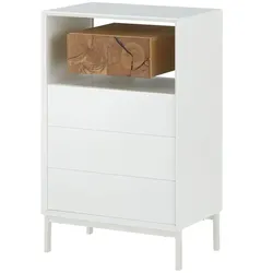 Kommode  Schiava , weiß , Maße (cm): B: 60 H: 95 T: 40.0