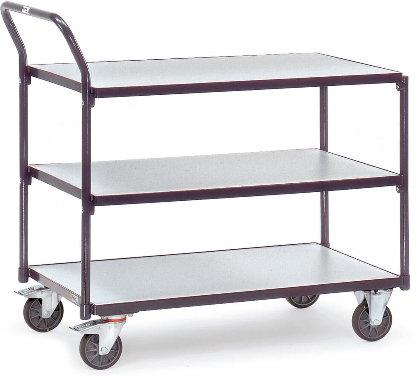 fetra ESD-Tischwagen 1850 - Tragkraft 300kg TPE-ESD-Reifen)