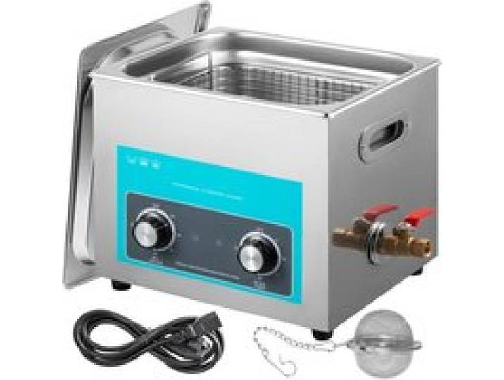 Nettoyeur à Ultrasons - VEVOR - 15 L - Fréquence Ultrasonique 40 kHz - Chauffage 80°C