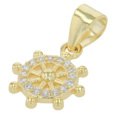 Kettenanhänger ADELIA´S "Anhänger aus 925 Silber", gold, Schmuckanhänger, Damen, Silber 925 (Sterlingsilber), Kettenanhänger, Ideal als Geschenk zum Valentinstag