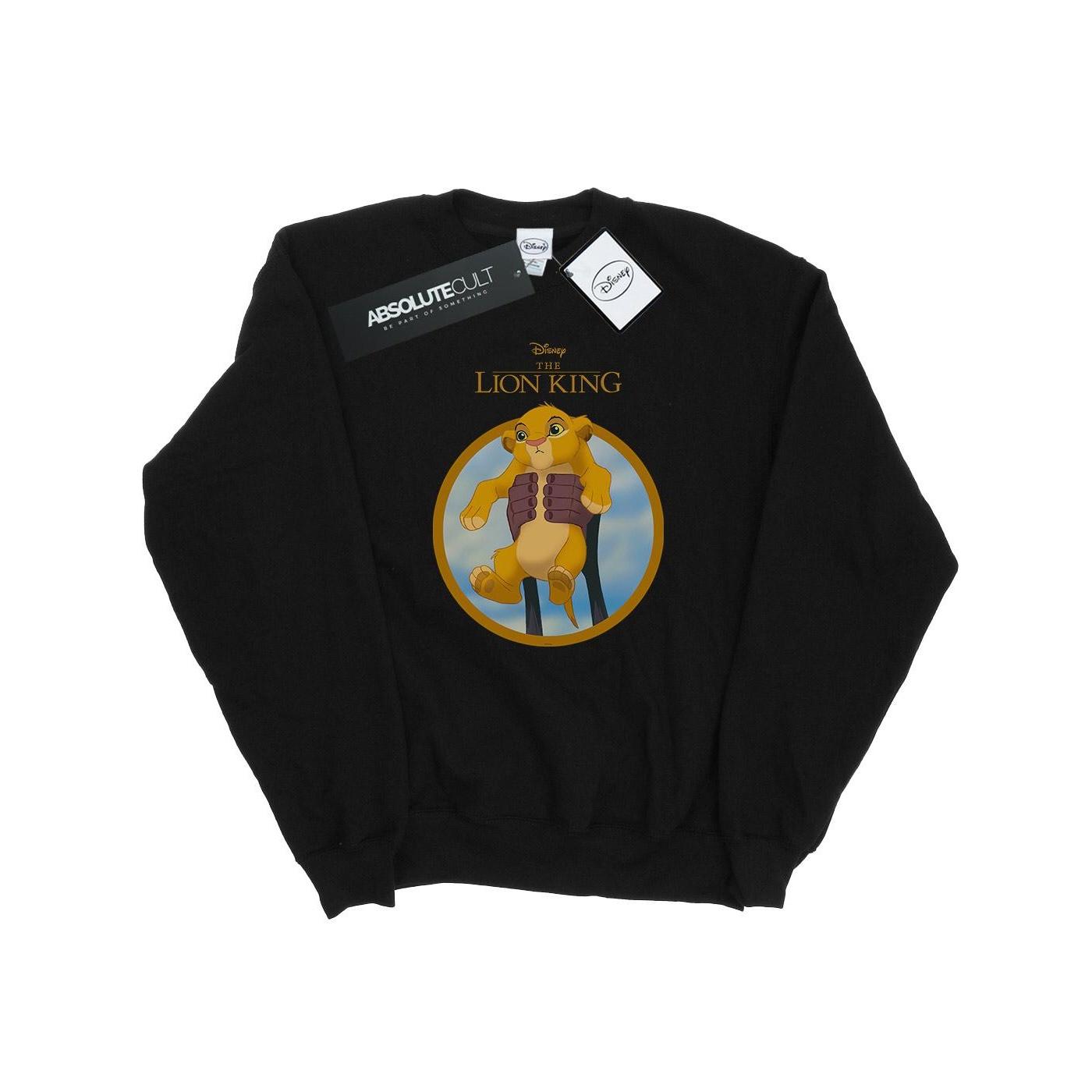 Disney Dames/Dames The Lion King Show Simba Sweatshirt (Zwart)