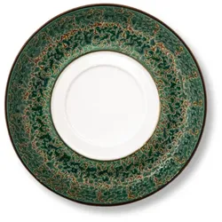 Wilmax England Wilmax Teller 16 cm Grün Porzellan, 6er Set