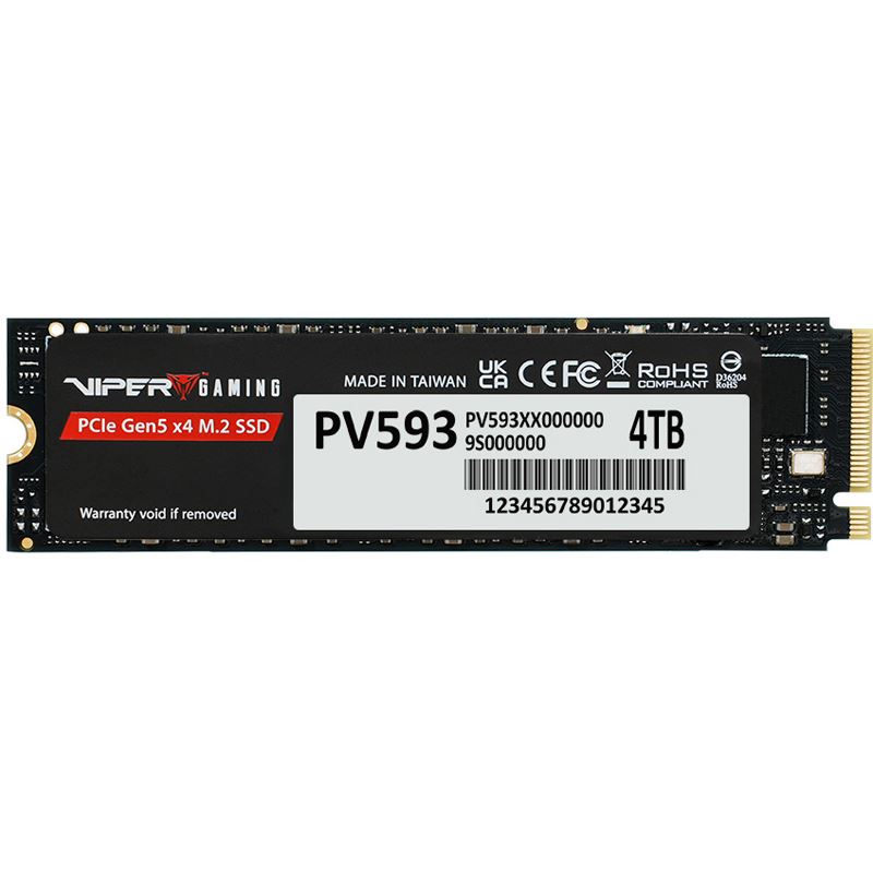 2TB Patriot Viper PV593 Gen5 M.2 2280 PCIe 5.0 x4 3D-NAND TLC (PV593P2TBM28H)