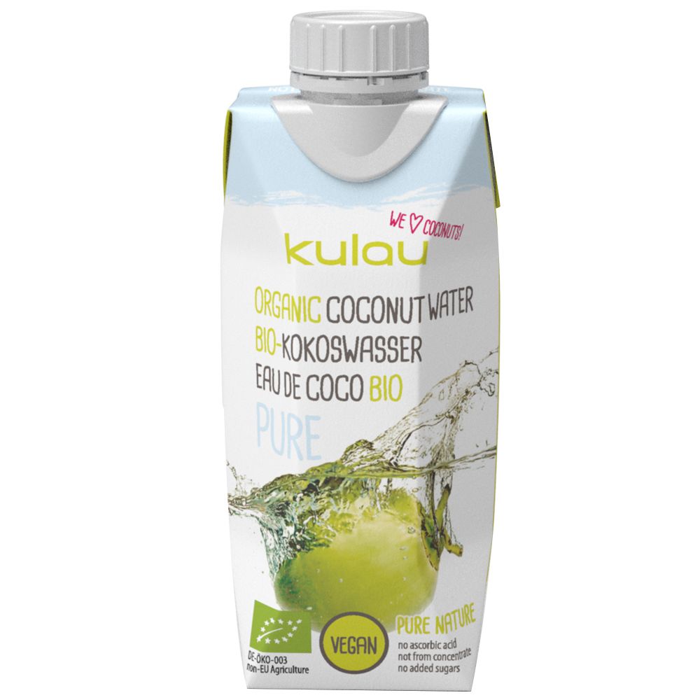 Kulau Bio Kokoswasser Pure 330 ml Flüssigkeit