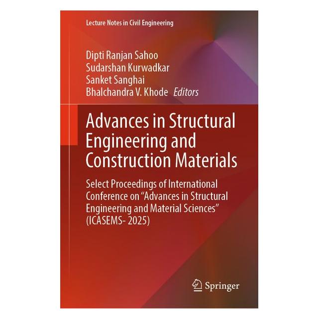 Umbreit Advances in Structural Engineering and Construction Materials (Englisch, Hardcover, Bhalchandra V. Khode, Dipti Ranjan Sahoo, Sanket Sanghai, Sudarshan Kurwadkar) (71219171)