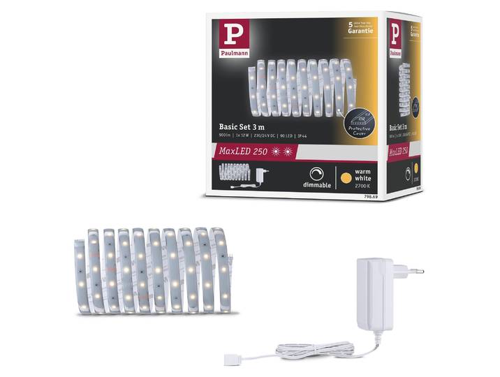 Paulmann MaxLED 250 LED Strip Warmweiß Basisset