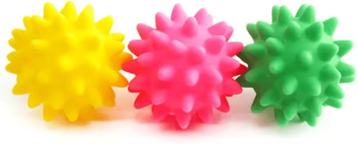 Inspire Curations EchoSpike Sea Urchin Sound Ball Toy Set 3pcs Random Color