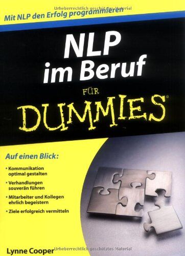 Lynne Cooper - NLP im Beruf für Dummies - Preis vom 15.10.2026 23:06:25 h