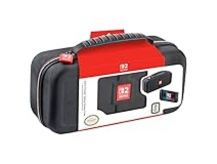 RDS – Étui sous Licence pour Nintendo Switch 2, Nintendo Switch OLED et Nintendo Switch Systems Game Traveler Deluxe – Peut contenir 12 Cartes de Jeu et Un étui pour Cartes microSD pouvant contenir 2