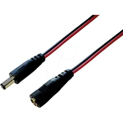 DC V 2175 - Verlängerung, 3000 mm, DC-Stecker auf DC-Kupplung