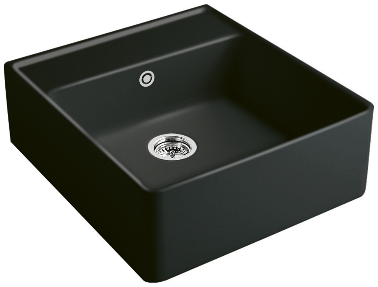 Villeroy & Boch V&B Spülstein Einzelbecken 595x630mm Exz-bet ebony