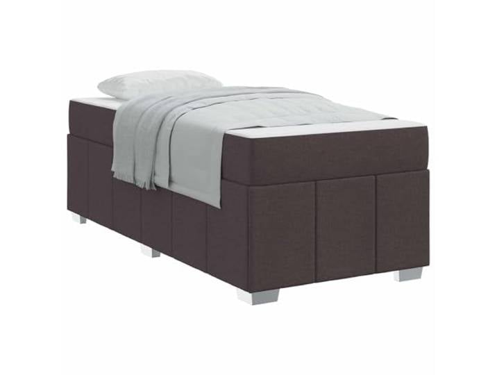 PUGYNBK Bett 90 x 200 cm mit Taschenfederkernmatratze Mittlere Festigkeit, atmungsaktiver Stoff, Lattenrahmen, Kunststofffüße, einfache Montage