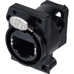 RJ45 CHBUA VE - RJ45 Chassisbuchse, A-Serie, vertikal